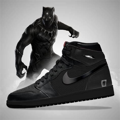 nike panter sneakers|black panther nike shoes.